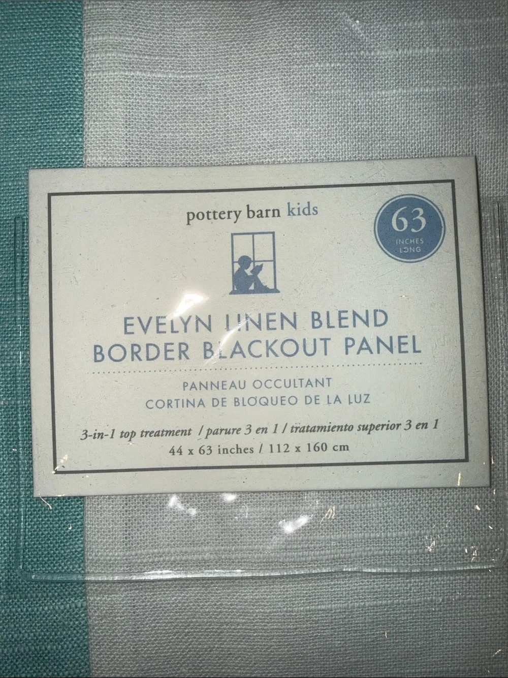 Pottery Barn Kids lightweight evelyn